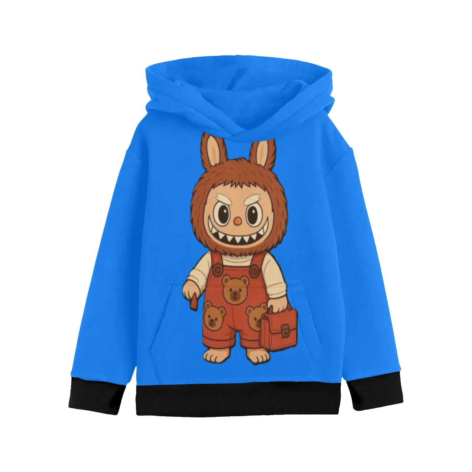 KSC's Limited Edition Labubu Hoodies -Little Girls' Long Sleeve Hoodie