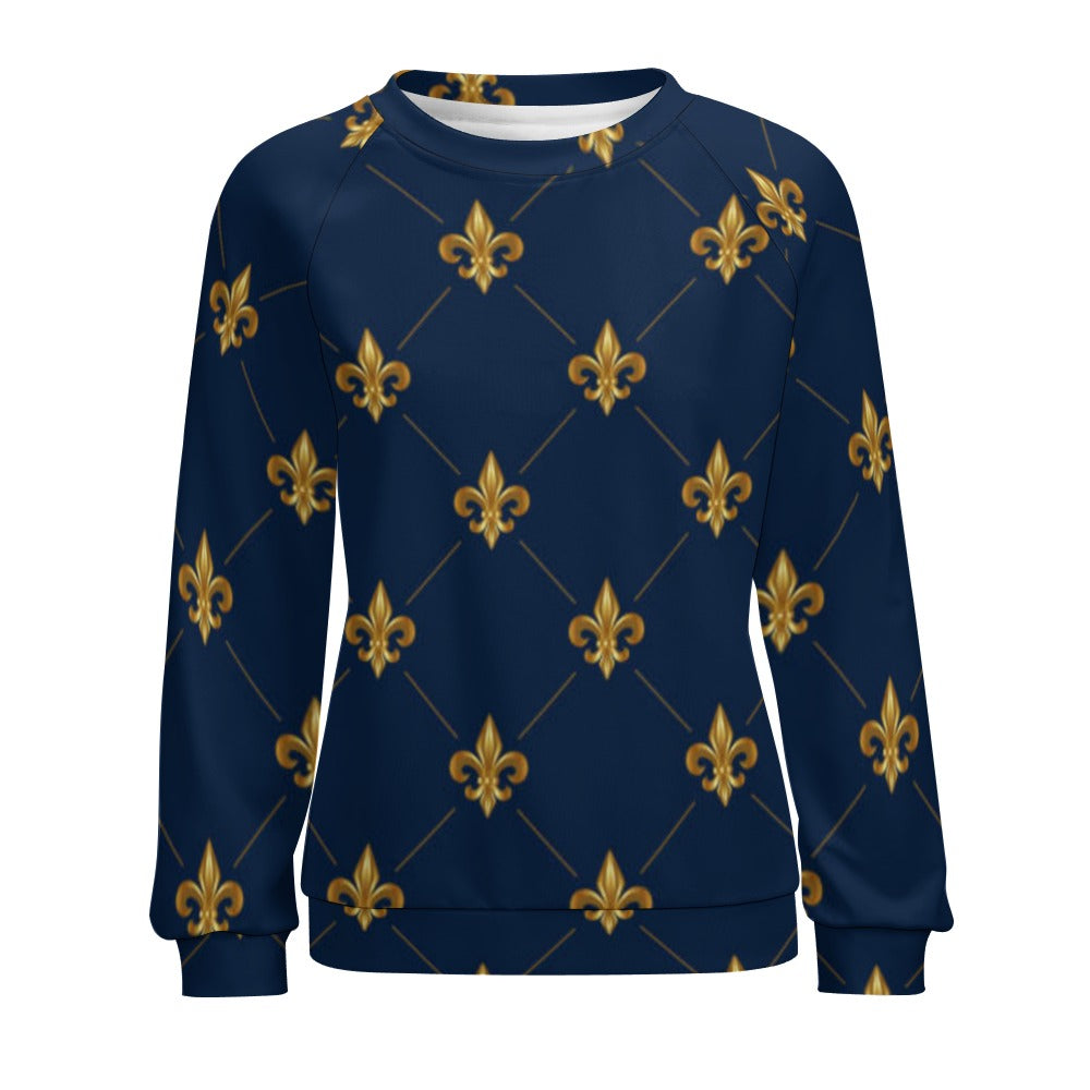Raglan round neck KSC's Exclusive Women's Sweater Collection (10) Designs/Styles - Raglan round neck sweater