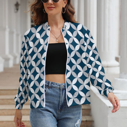 Designer Style Women's Long Sleeve Zipper Jacket (10 Options) - KSC's Limited Edition Collections