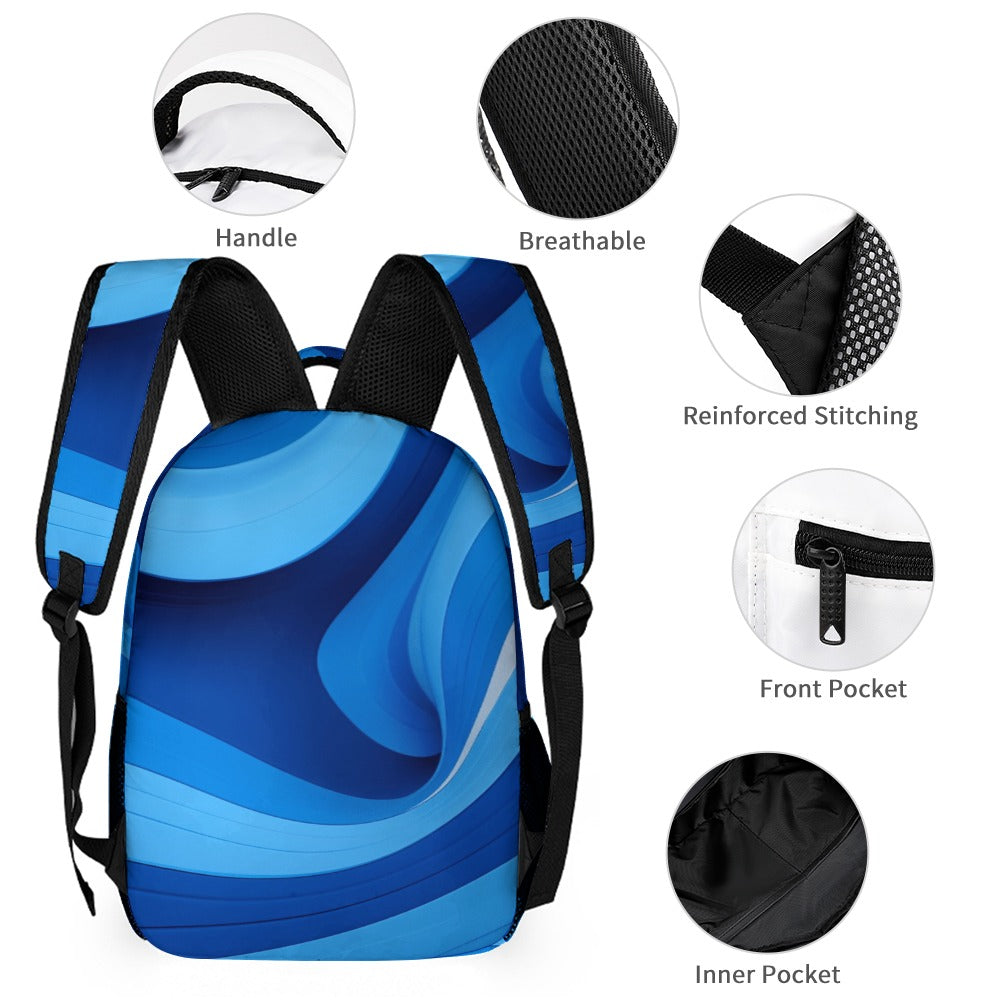 BACK TO SCHOOL BUNDLES -3PC Back To School Set - KSC's Custom Designs Back To School Sets - Backpacks, Three piece set combination Backpacks, Lunch Box, Pencil Bag/Organizer