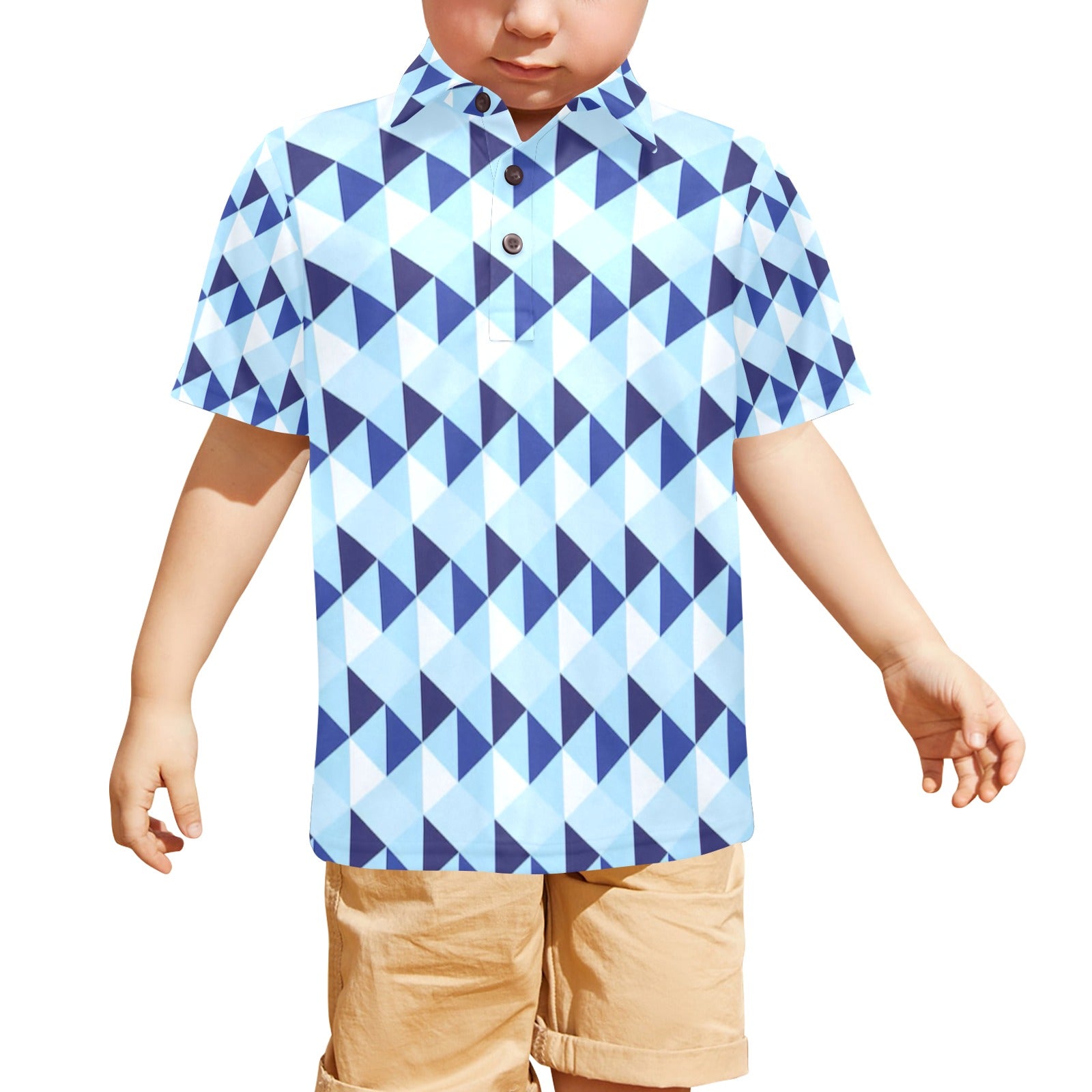 KSC's Exclusive Designs Little Boys' Polo Shirt T55 - 10 Options Inside