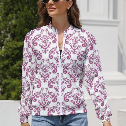 Women's Long Sleeve Zipper Jacket (10 Options) - KSC's Limited Edition Designer Collections