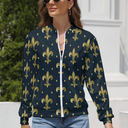 Women's Long Sleeve Zipper Jacket (10 Options) - KSC's Limited Edition Designer Collections