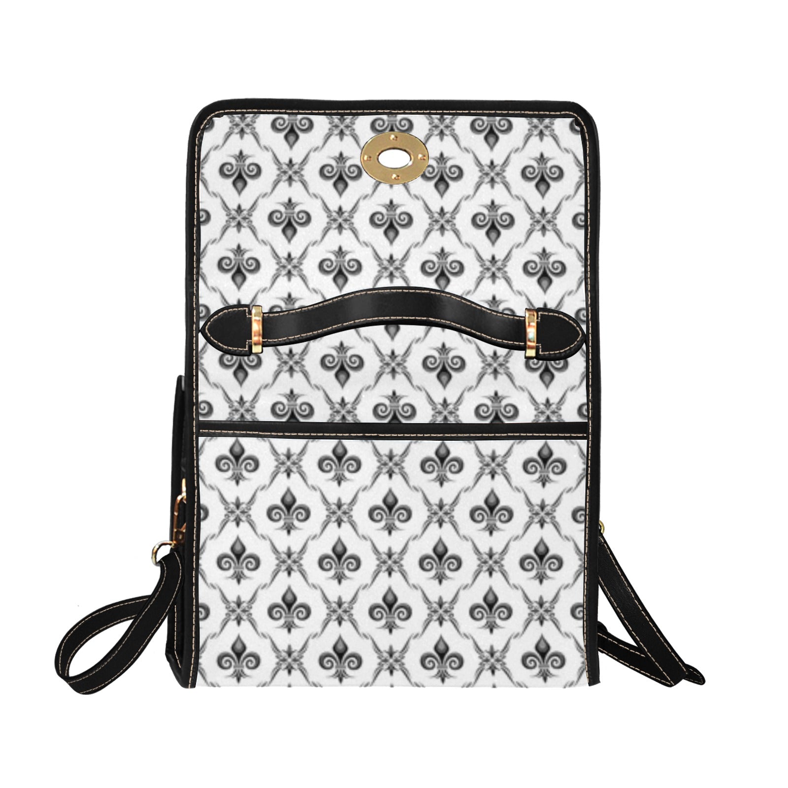 KSC's Custom Design's Hand Bag-Lock bags (black shoulder strap, black edging) - 10 Options -Awesome Deal