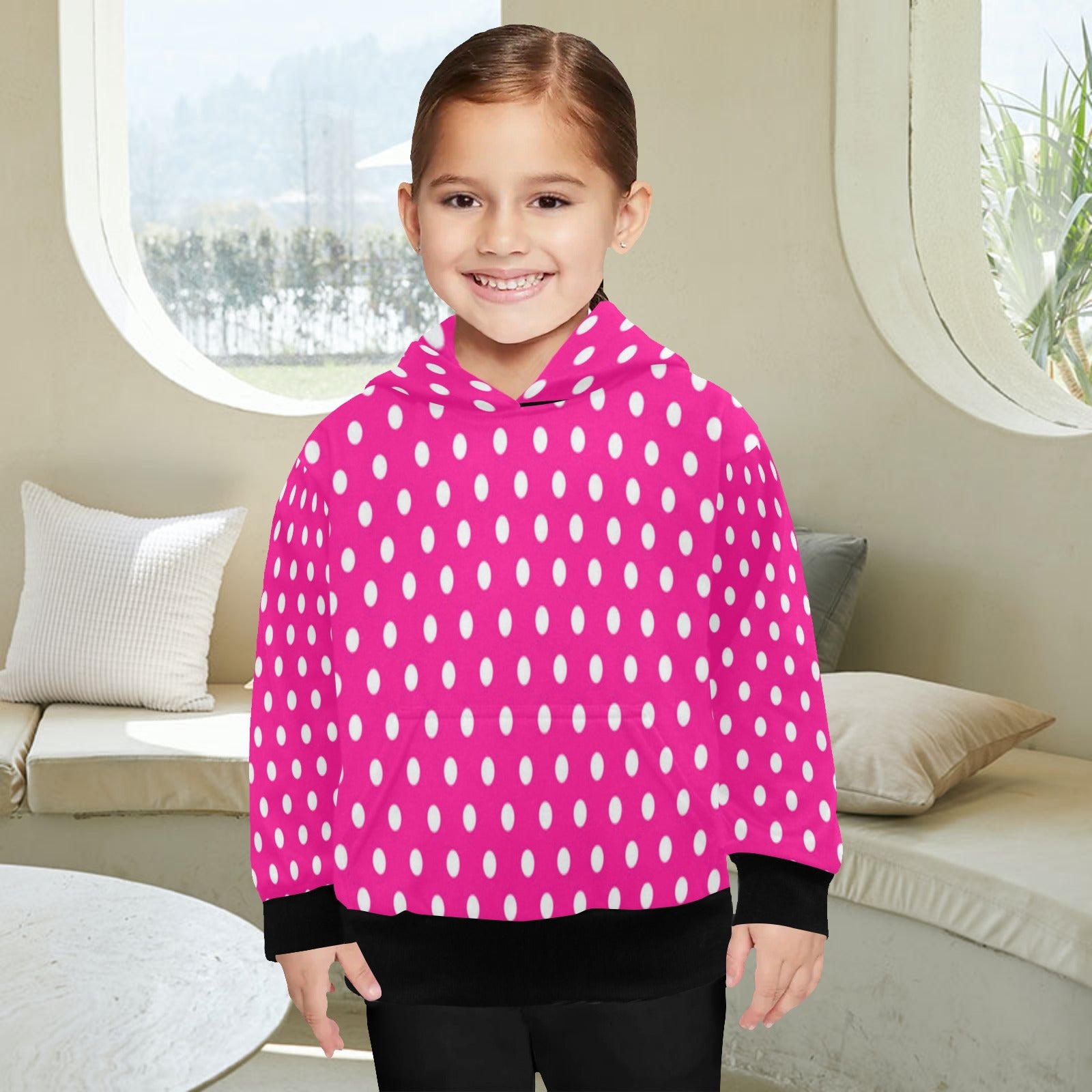 KSC's Exclusive Designs Little Girls' Long Sleeve Hoodie - Little Girls' Long Sleeve Hoodie