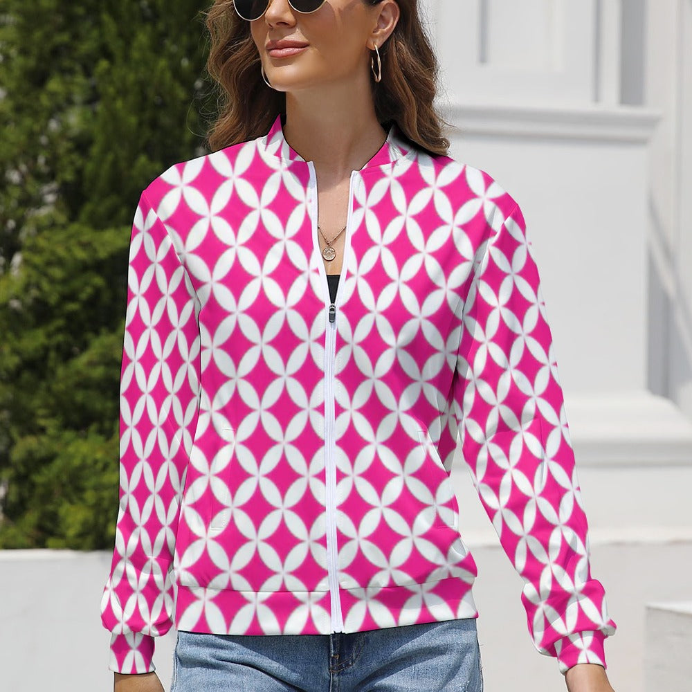 Designer Style Women's Long Sleeve Zipper Jacket (10 Options) - KSC's Limited Edition Collections