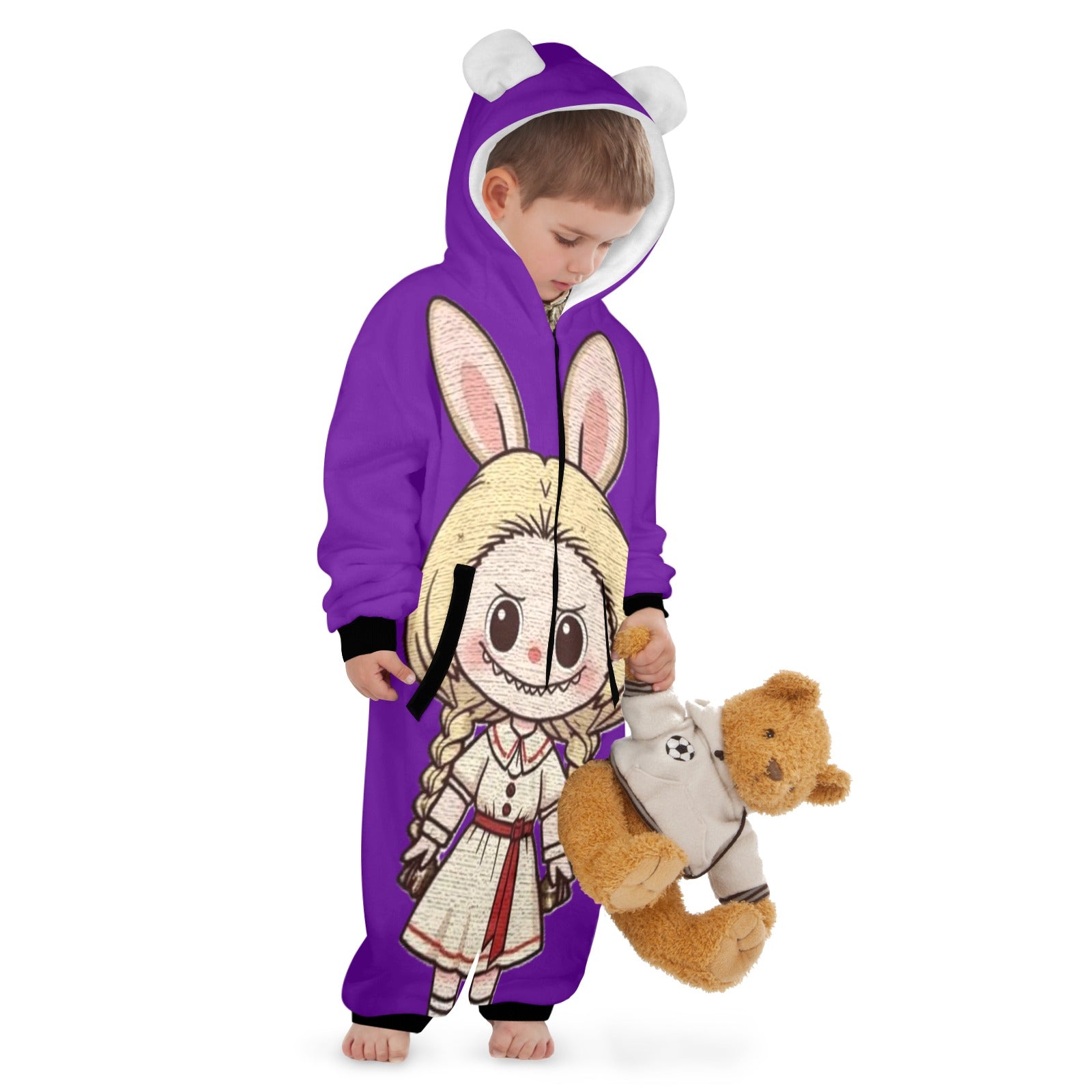 KSC's Halloween Exclusive Little Kid Unisex Onesie Labubu AnnaBelle Conjuring