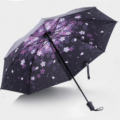 Allure & Stylish & Beautiful Telescopic Pocket/Handbag Umbrella in 16 Designs!