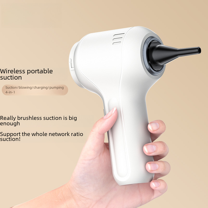Car Brushless Vacuum Cleaner Car Wireless Blowing And Suction Dual-purpose Vacuum Cleaner For Home And Car Portable Handheld Pet Hair Suction