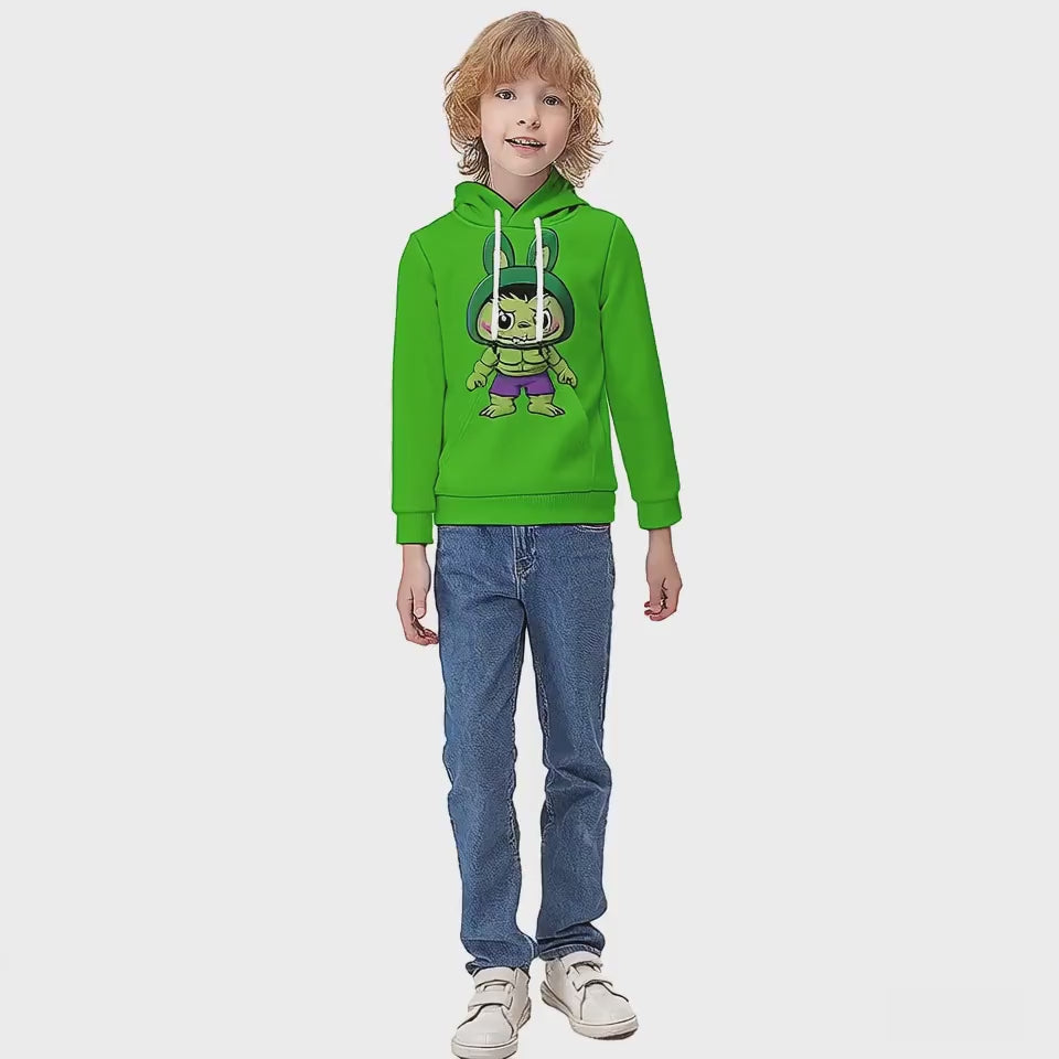 KSC's Limited Edition Labubu Hero Hoodie for Kids