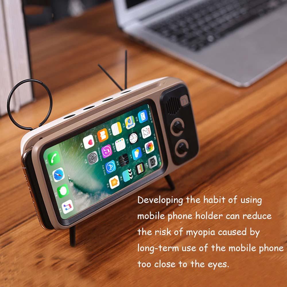 Retro TV Stand Design Bluetooth Speakers
