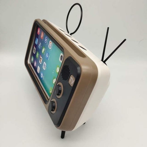 Retro TV Stand Design Bluetooth Speakers