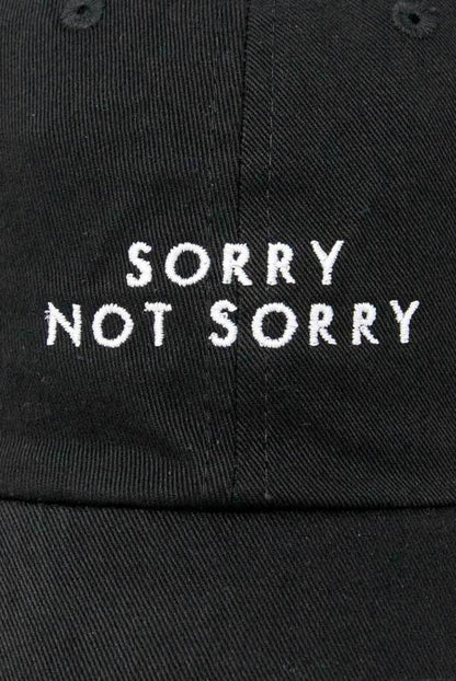 Sorry Not Single Fashion Ball Caps | Sorry Not Sorry Fashion Ball Caps