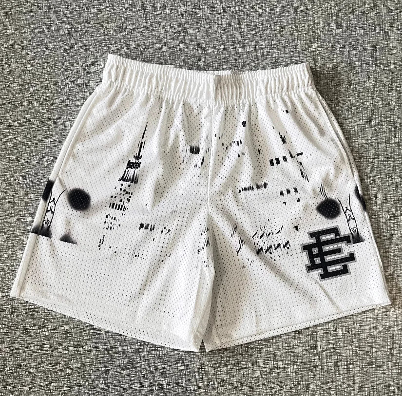 Eric Emanuel New Men Beach Board Shorts fitness Training Workout Sport Short Pants Women Summer Gym Jogging Mesh Casual Short
