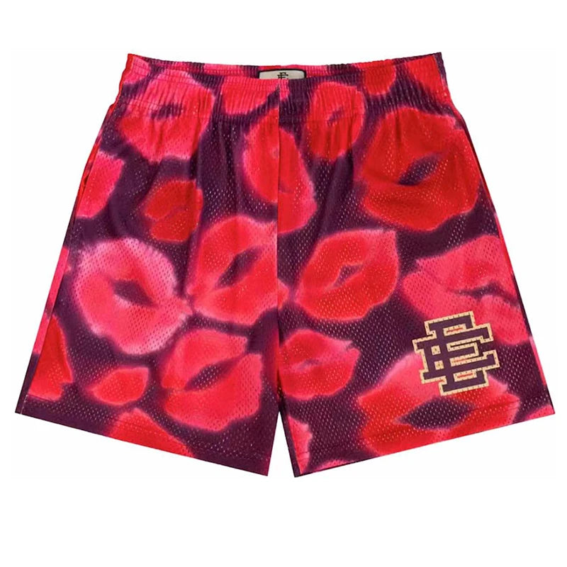 Eric Emanuel New Men Beach Board Shorts fitness Training Workout Sport Short Pants Women Summer Gym Jogging Mesh Casual Short