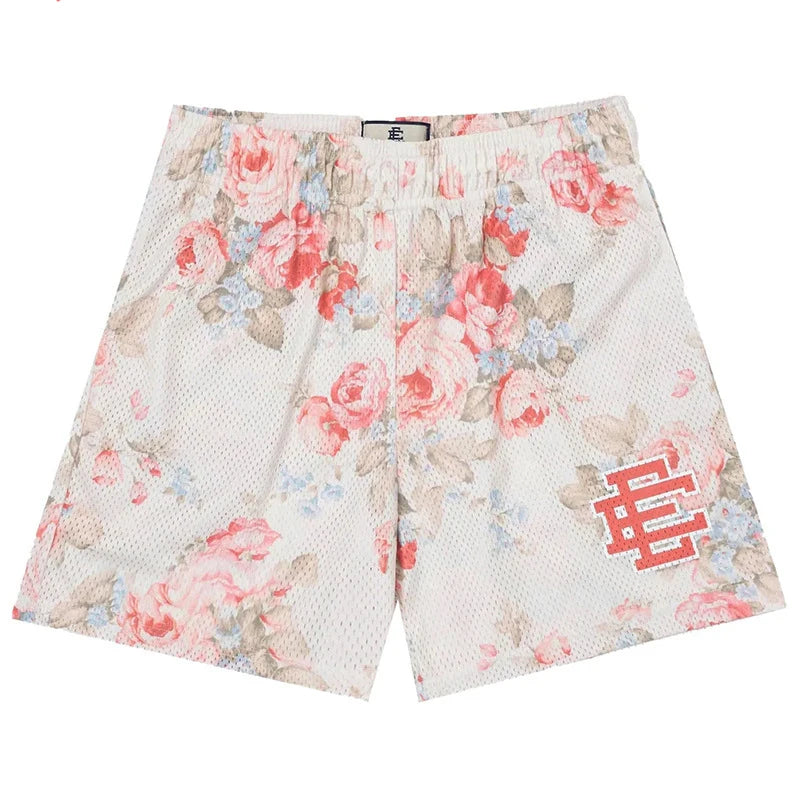 Eric Emanuel New Men Beach Board Shorts fitness Training Workout Sport Short Pants Women Summer Gym Jogging Mesh Casual Short