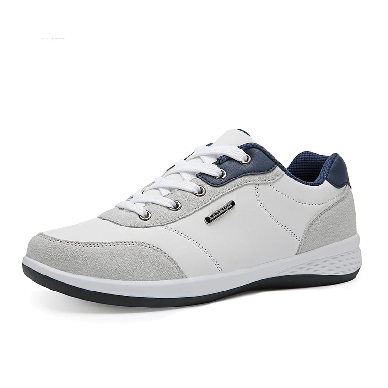 Men Shoes Spring Autumn Waterproof Walking Sneakers Leisure Male Leather Sports Shoes Non-Slip Footwear Tennis for Men
