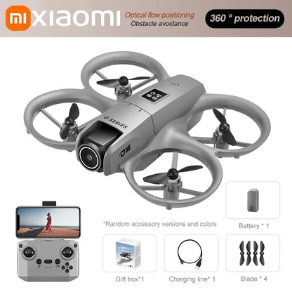 Xiaomi D16 Mini Drone Dual Camera 8K HD Aerial Aircraft Obstacle Avoidance UAV Fixed Remote Control Airplane Gift Toys 20000M