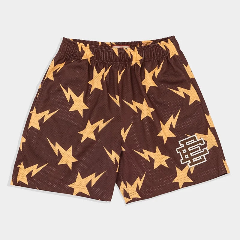 Eric Emanuel New Men Beach Board Shorts fitness Training Workout Sport Short Pants Women Summer Gym Jogging Mesh Casual Short