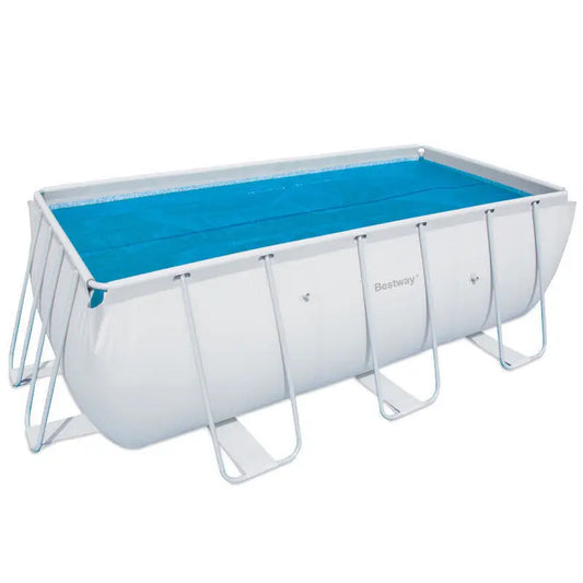 Bestway 56251 4.04mx2.01mx1m Rectangular Metral Frame Swimming Pool for Family