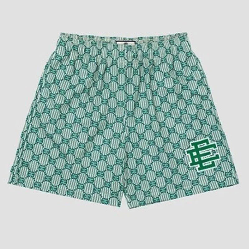 Eric Emanuel New Men Beach Board Shorts fitness Training Workout Sport Short Pants Women Summer Gym Jogging Mesh Casual Short