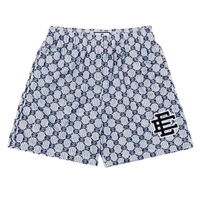 Eric Emanuel New Men Beach Board Shorts fitness Training Workout Sport Short Pants Women Summer Gym Jogging Mesh Casual Short