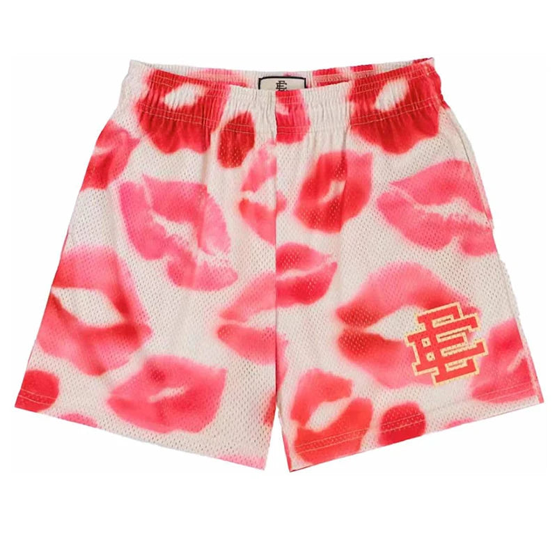 Eric Emanuel New Men Beach Board Shorts fitness Training Workout Sport Short Pants Women Summer Gym Jogging Mesh Casual Short